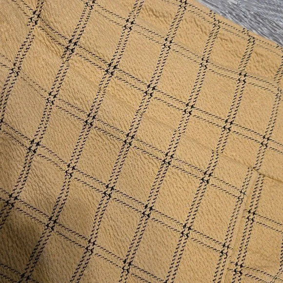 NWT LulaRoe LUXE Tan And Black Windowpane Leggings 2XL - Picture 2 of 3